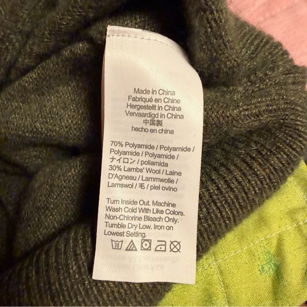 J. Crew Men's Forest Green‎ Turtleneck Sweater
